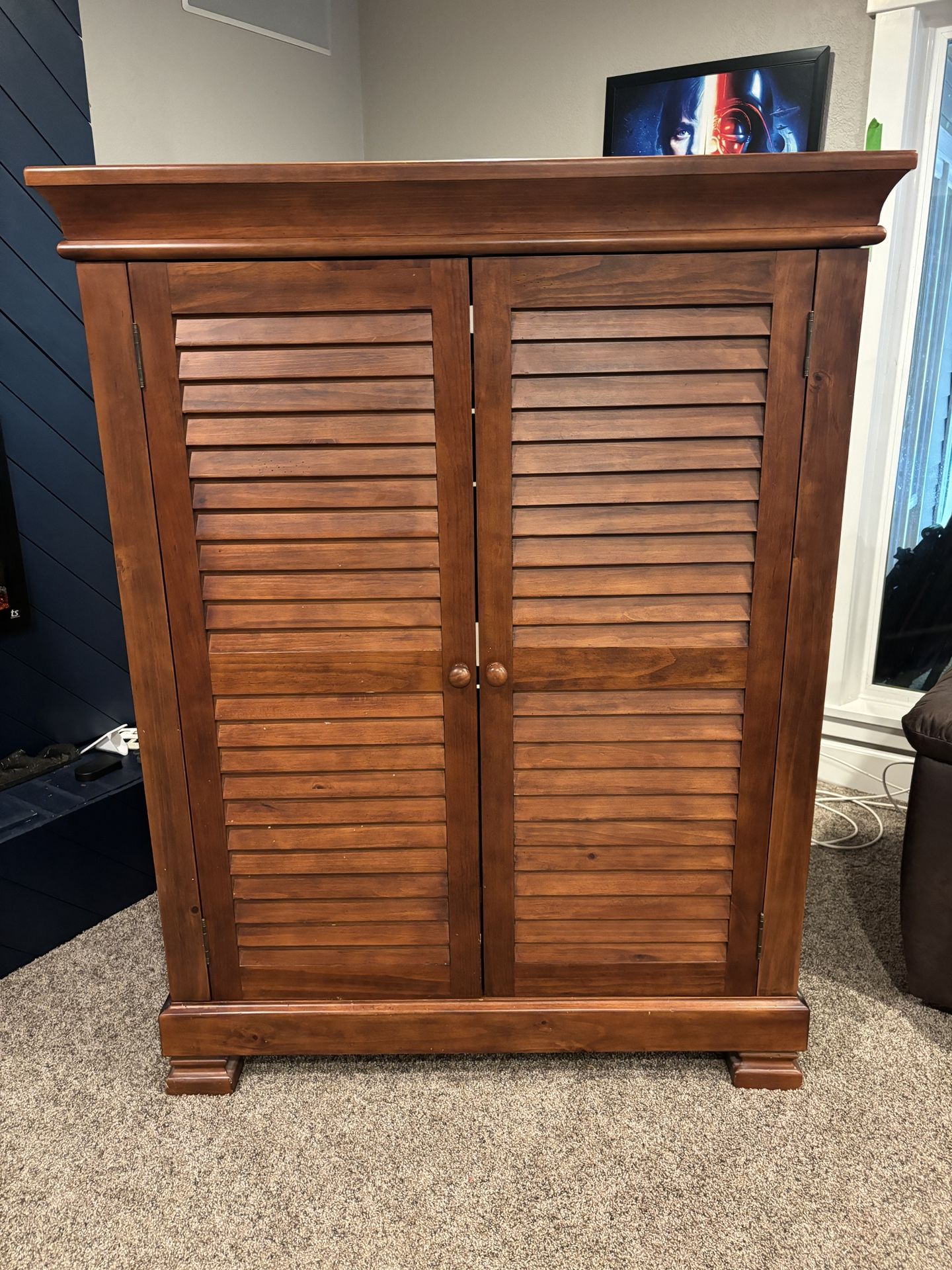 Entertainment Storage Armoire
