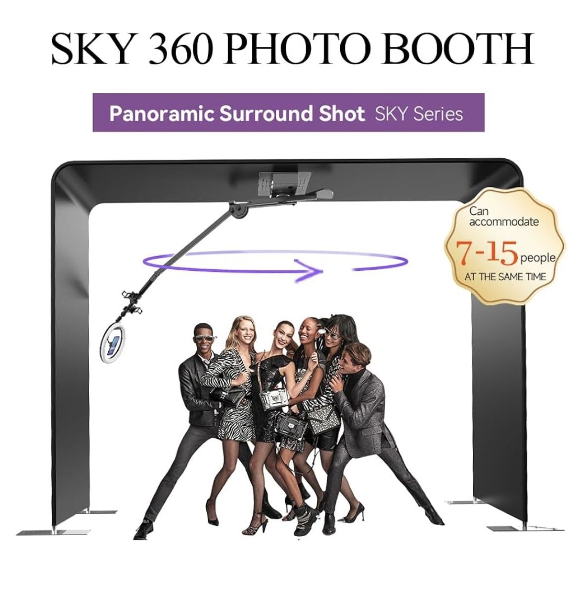 Sky Overhead 360 Photo Booth