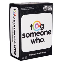 Spin Master Games, Tag Someone Who, The Viral Hit Adult Card Game, Bachelorette Party Activity, Meme Party Game, 3-8 Players, for Ages 18 & Up