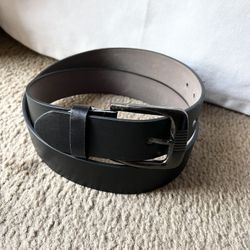 Black Belt For Pants/ Shorts 45.5 Inches Length