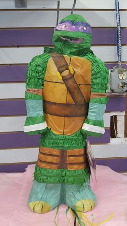 Ninja turtle pull piñata