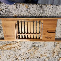Bamboo Luxury Bathtub Tray