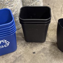 Heavy Plastic Trash Cans 