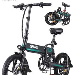 Gotrax EBE1 Folding E-Bike boasts a dependable 350w motor (a peak of 500w)