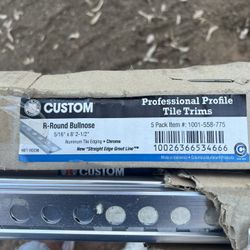 Aluminum Tile Trims Box Of 5