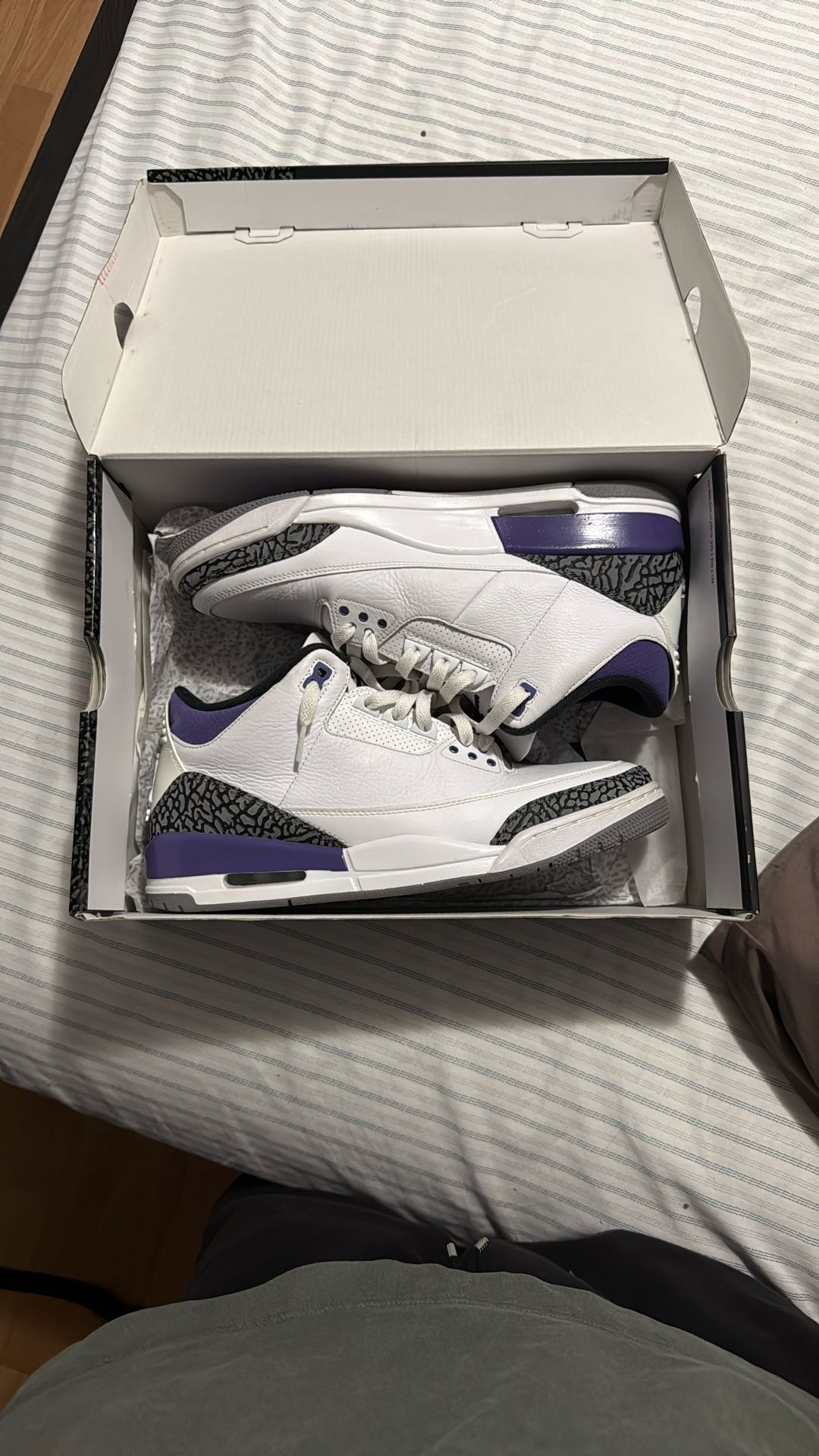 Jordan 3s Dark Iris