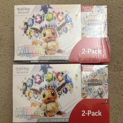 Pokemon Prismatic Costco 2 Pack
