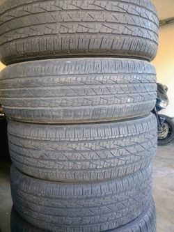 225/65/17 FIRESTONE DESTINATION LE2 65-75% TREAD DOT 34/20 SET OF 4 MATCHING TIRES 