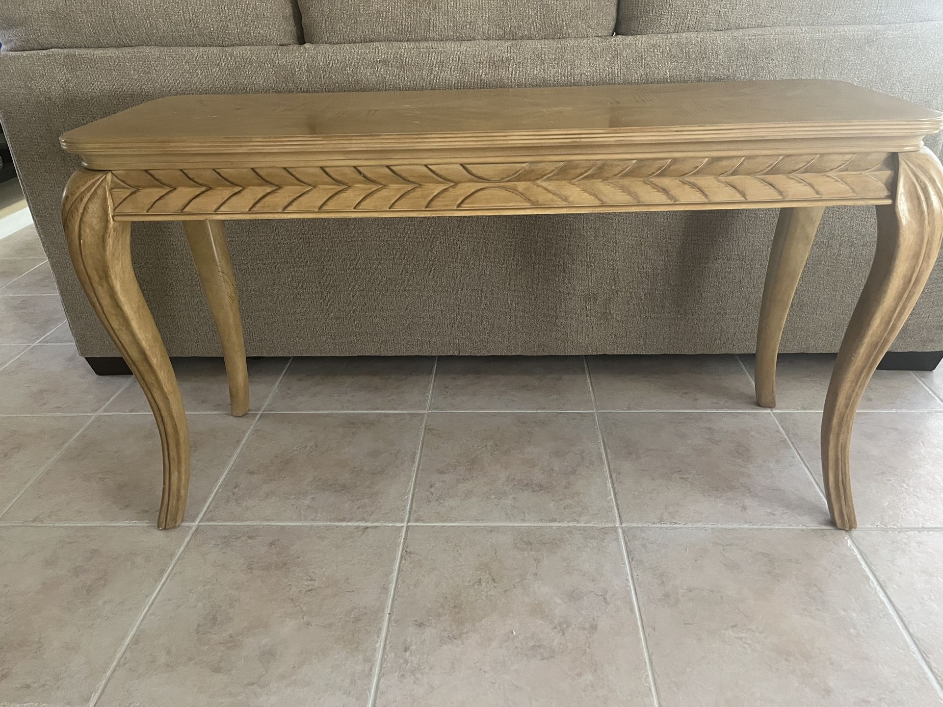 Nice Wood Entryway/Console Table