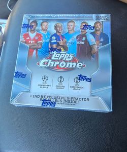 Topps Chrome Premier league 2025 Soccer Mega Box