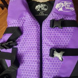 Bass Pro Shop Water Vest For Child NEVER USED. 