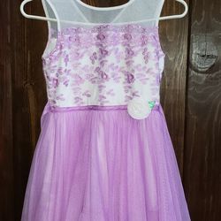 Girls Pink Dress Jona Michelle Size 10 Great For Easter Sunday Excellent Condition