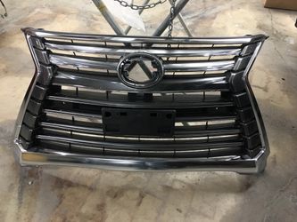 2016-2020 Lexus LX-570 front Grille, lower spoiler, tow cap,