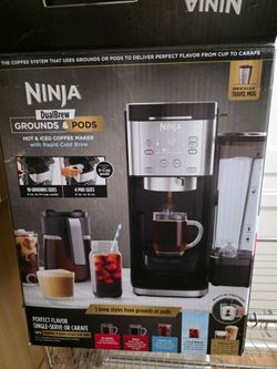 New Ninja  DualBreu Coffee Maker open box never use