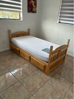 Free bed and mattress