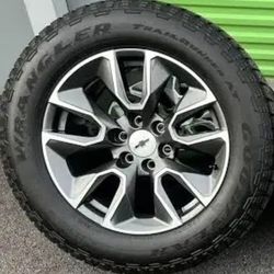 Chevy Tahoe Rims Chevrolet Suburban Wheels Silverado Snowflakes Trail Boss High Country Ltz Rst Z71 Yukon Sierra Denali Cadillac Escalade 