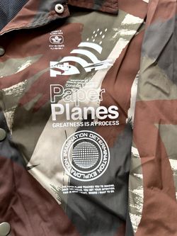 Paper Planes - Summit Coach Jacket Woodland - Size 2XL