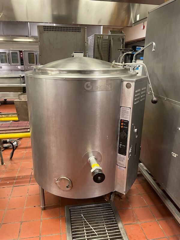 Used 60 Gallon Steam Kettle Gas MESSAGE FOR PRICING 