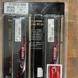 G Skill Sniper Series 8GB DDR3-2133 CL9 F3-17000CL9D-16GBSR 1.65V (4x4GB)