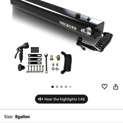 Portable Roof Rack Shower Pressurized Water Tank – 8 Gallon – NEVER USED