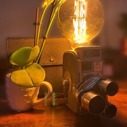 Electric Eye Keystone Camera KA-1 Converted to Lamp Bulb