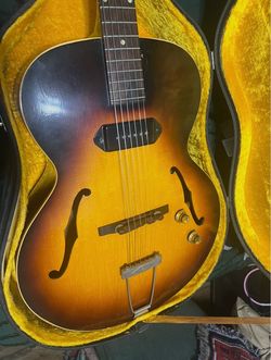 Vintage Gibson es125 arch top guitar