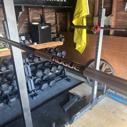 Rogue 45LB Ohio Power Bar - 2XAGGRO (SS Shaft / SS Sleeve)