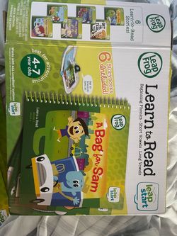 LeapFrog LeapStart Learn to Read Book Set/ Leap Reader pen