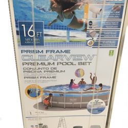 Clearview Prism Frame   16 Foot by 48 Inch INTEX