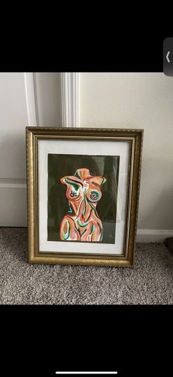 Framed original painting