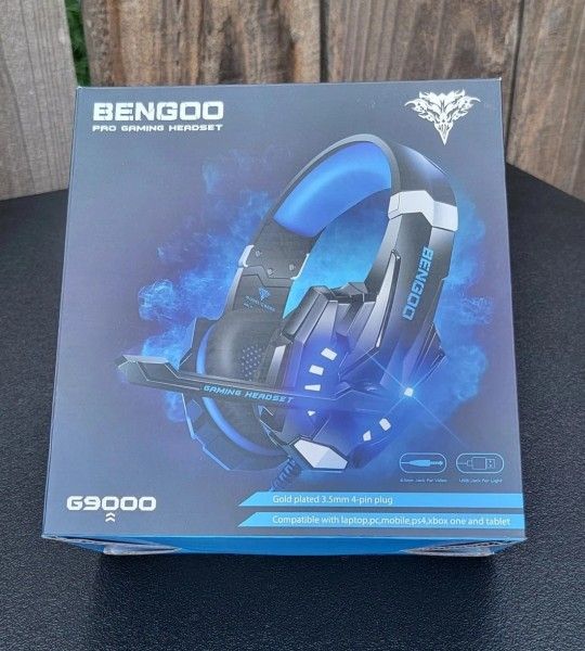 BENGOO PRO GAMING HEADSET 69000 - New Not-Opened Still Sealed - See Photos Description 