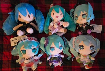 Hatsune Miku Plush Collection Brand New