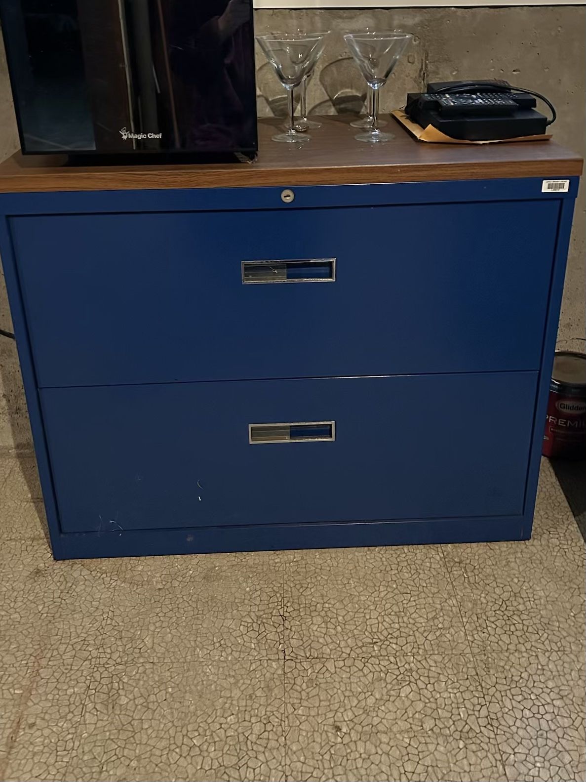 2 Drawer File Cabinet