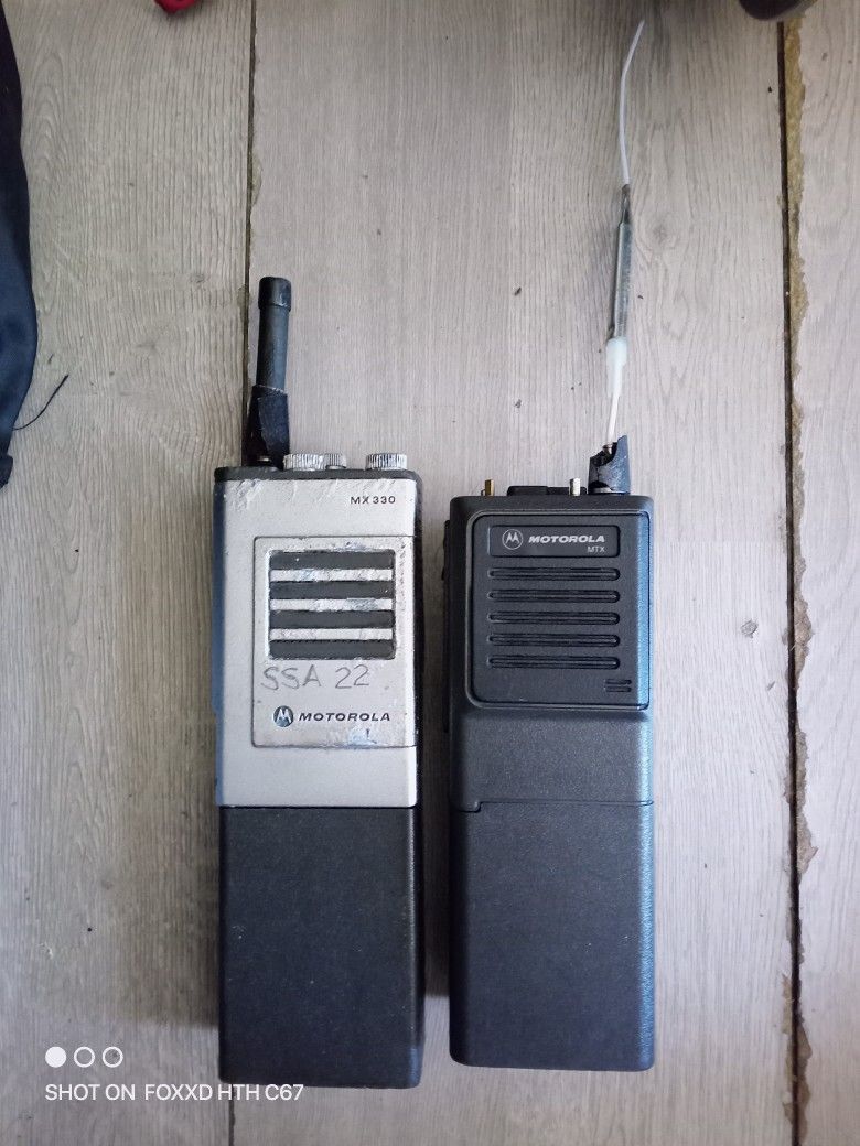 MX 300S AND MTX 900 TALKIE RADIO
