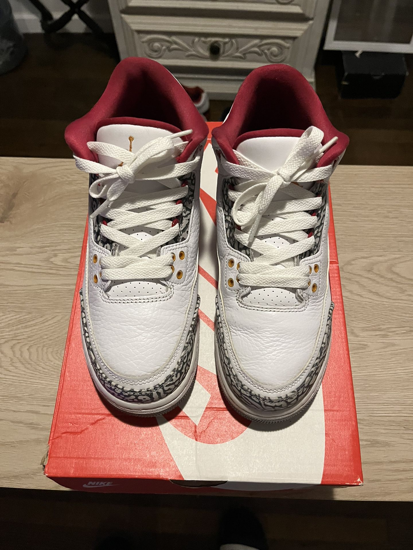 Nike Air Jordan Retro 3 Cardinal 