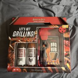 Let’s Get Grilling BBQ Set Brand New