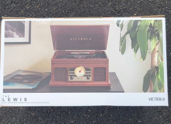 Victoria The Lewis Bluetooth Record Player