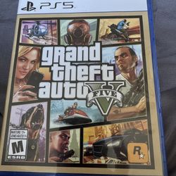 GTA 5  For Play Station 5