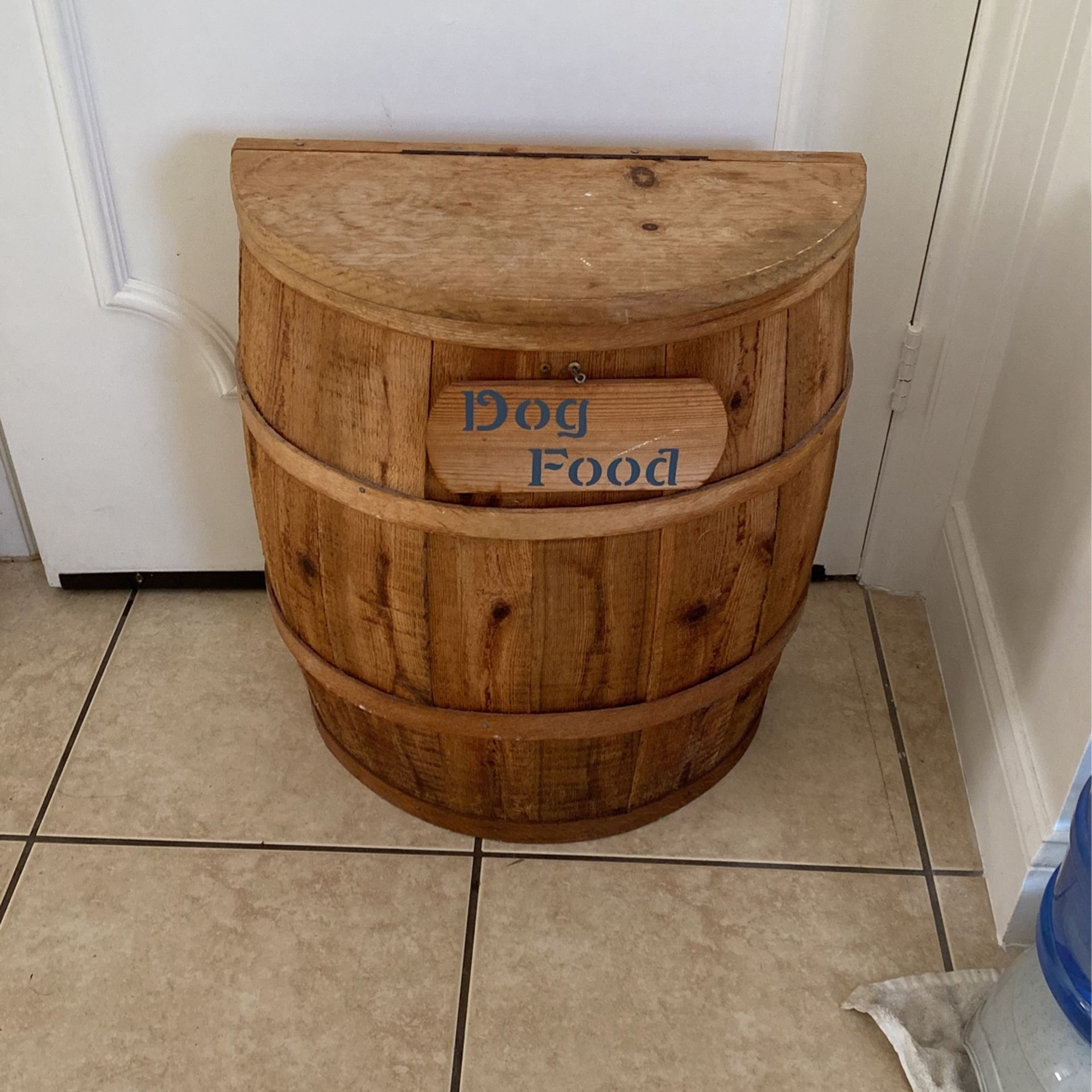 Decorative White Oak Wood Barrel