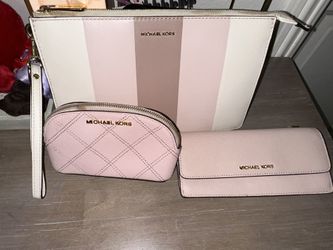 Michael Kors Wristlet, Ex Small Pouch And Wallet