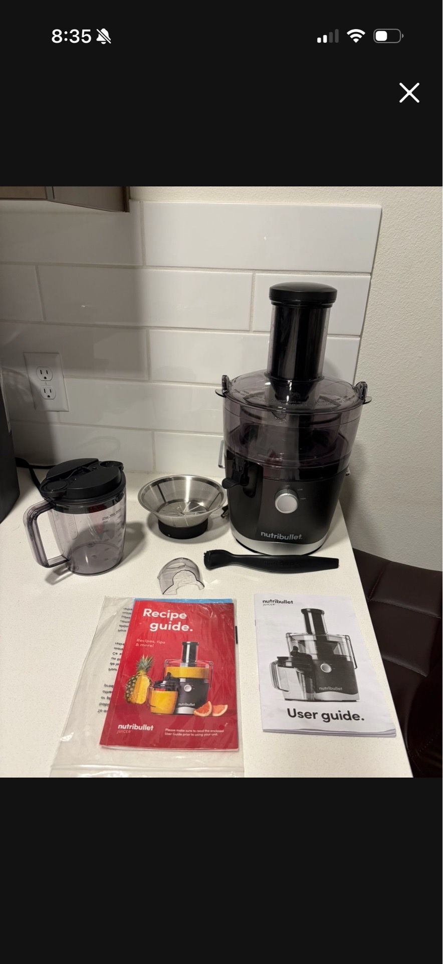 Nutribullet Juicer 800 Watt Electric