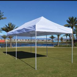 10x20 Heavy Duty’s Instant Pop Up Canopy Tent 10 X 20 With Side  Wall