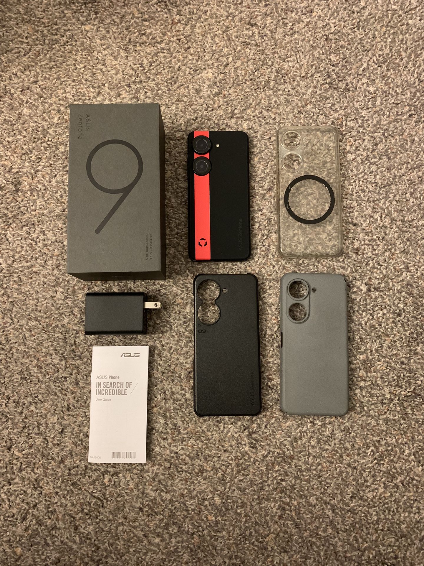 ASUS Zenfone 9 128 GB Midnight Black US Unlocked