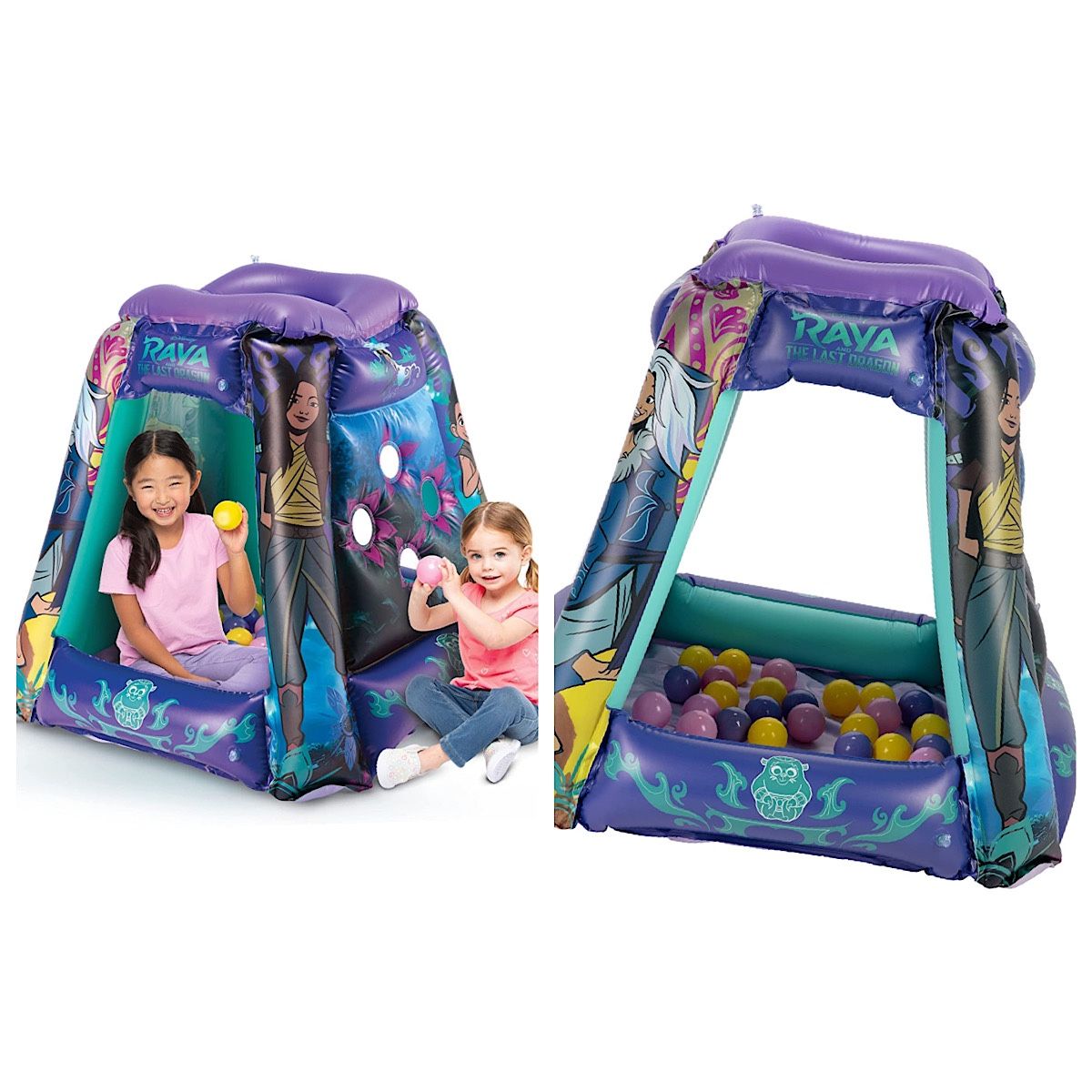 Disney Raya & The Last Dragon 20 Ball Pit Playland Black