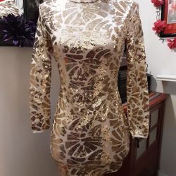 Sequin Mini Dress