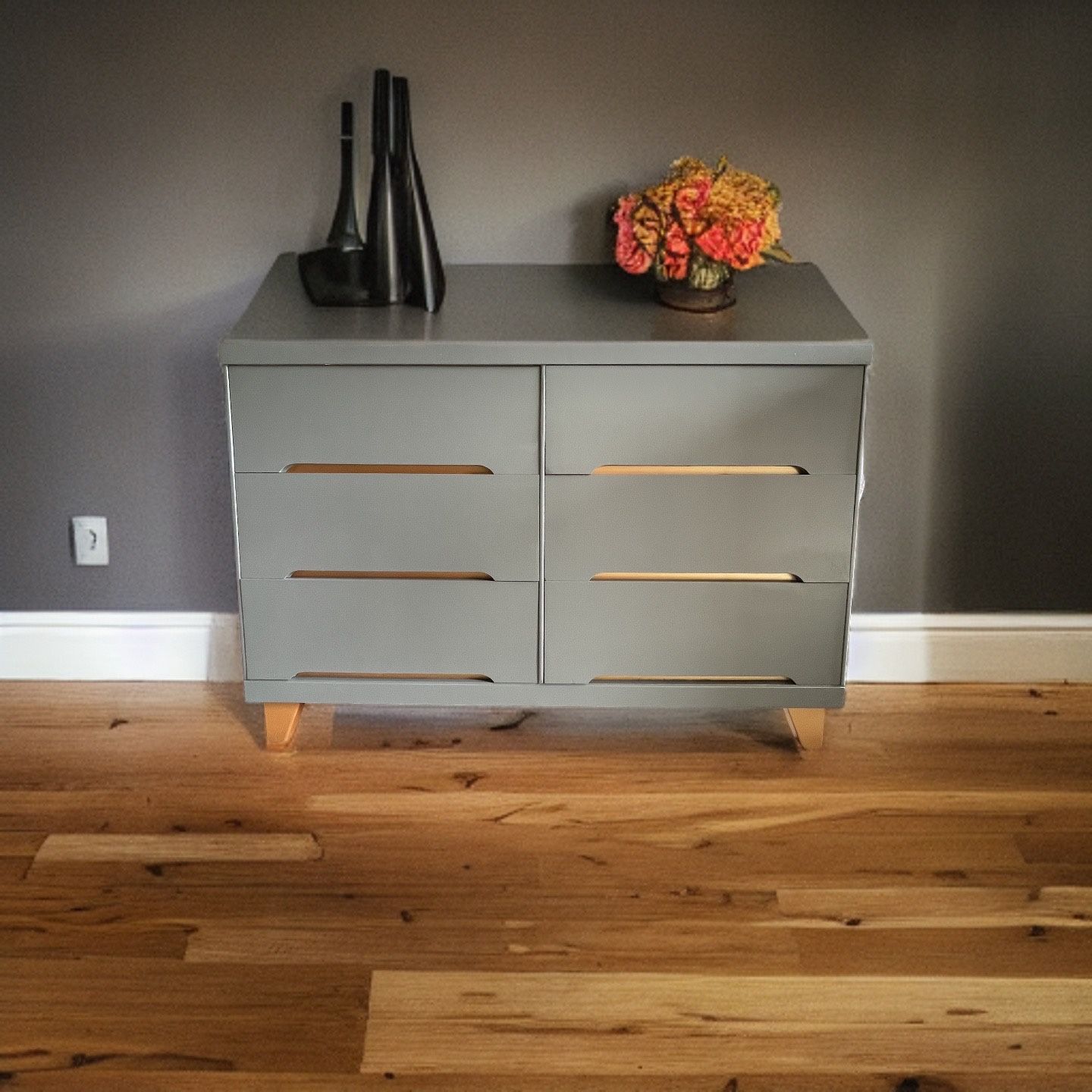 Refinished MCM Dresser 