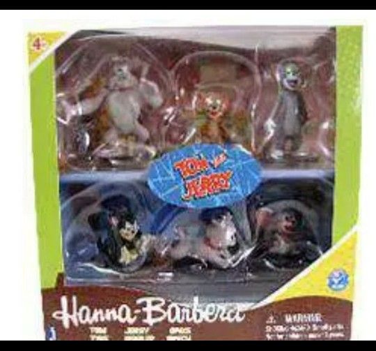 Hanna-Barbera Tom & Jerry 2-Inch Figure 6-Pack
Rare hard to find