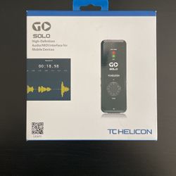 TC Helicon Solo Interface