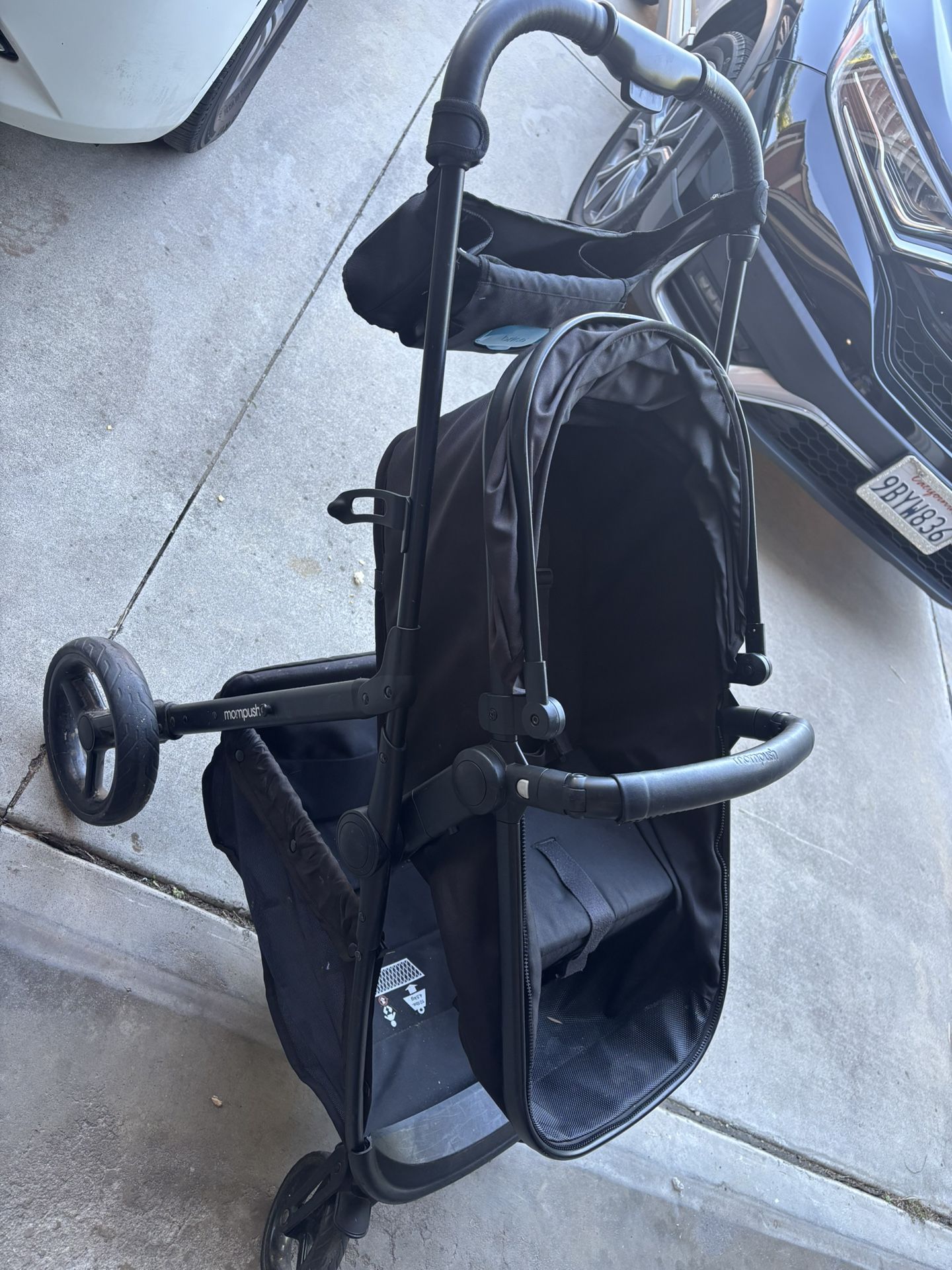Mom push Stroller