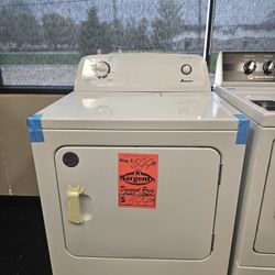 Amana® 6.5 Cu. Ft. White Front Load Gas Dryer